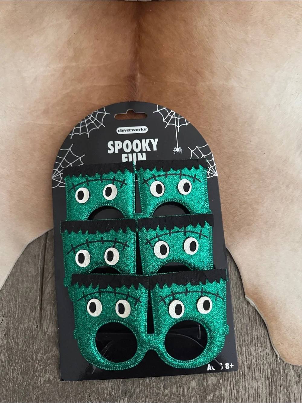Brand NWT Spooky Fun Glitter Frankenstein Sunglasses - Green Bundle of 3